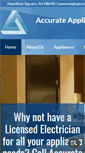 Mobile Screenshot of accurateappliancerepairandinstallation.com
